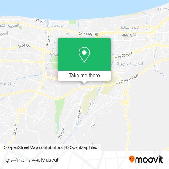 بيسترو زن الآسيوي map