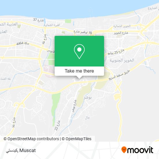 كيدستي map