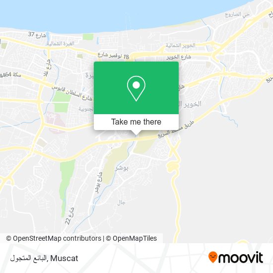 البائع المتجول map