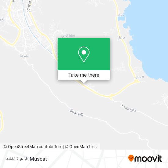 الزهرة الفاتنه map