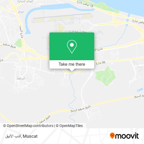 الدب الأنيق map