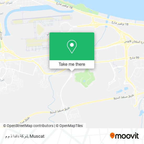 شركة داندا ذ م م map