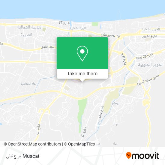 برج تيلي map