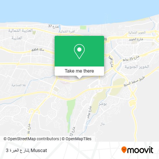 شارع الغبرة 3 map