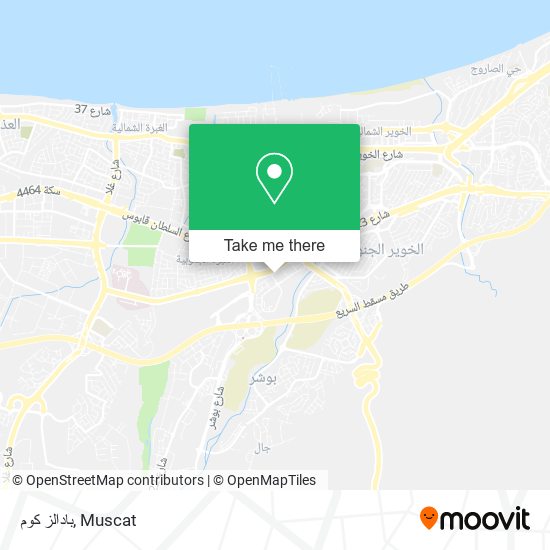 بادالز كوم map
