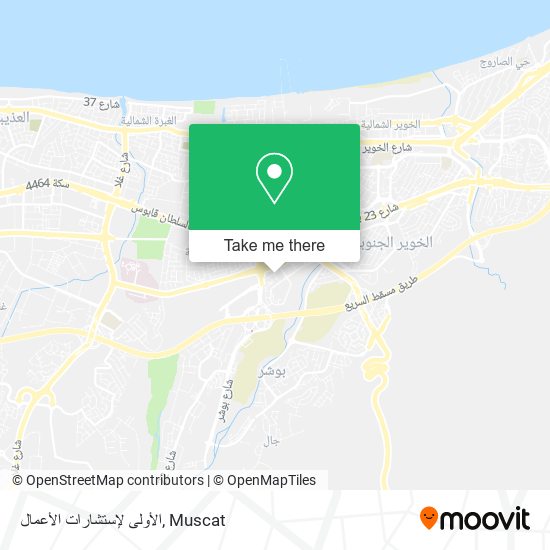 الأولى لإستشارات الأعمال map