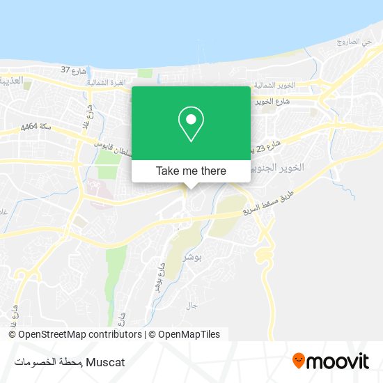 محطة الخصومات map