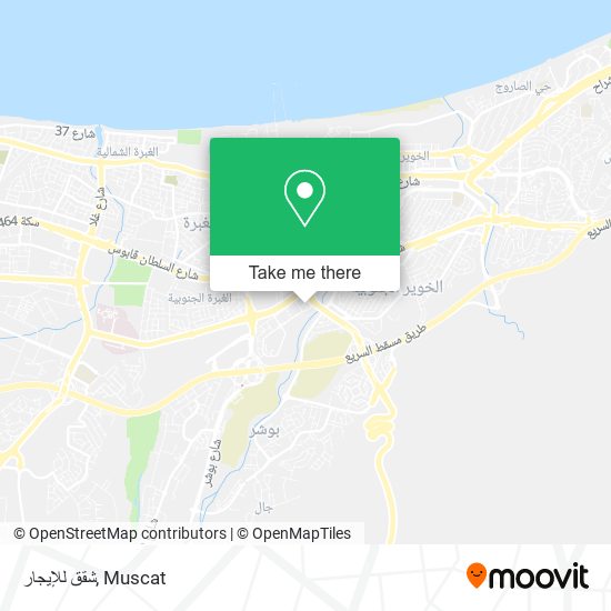 شقق للإيجار map