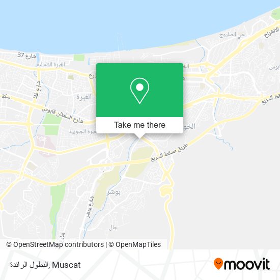 البطول الرائدة map