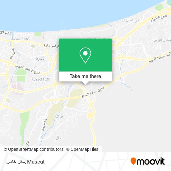 سكن خاص map