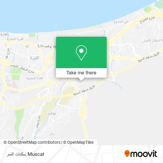 سكنات النمر map