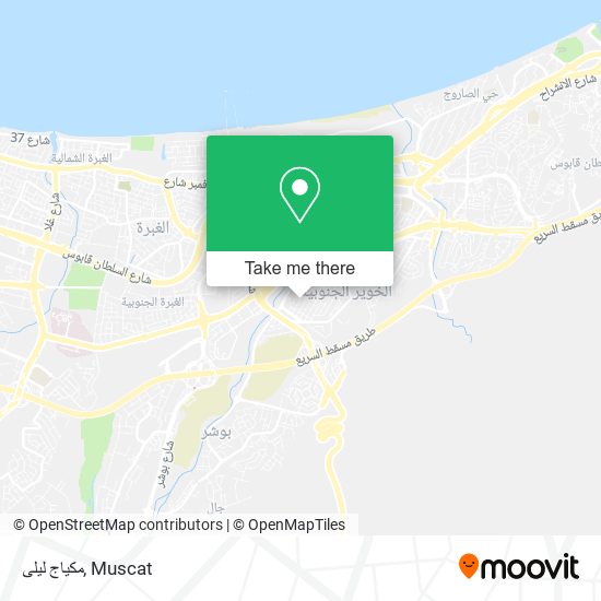 مكياج ليلى map