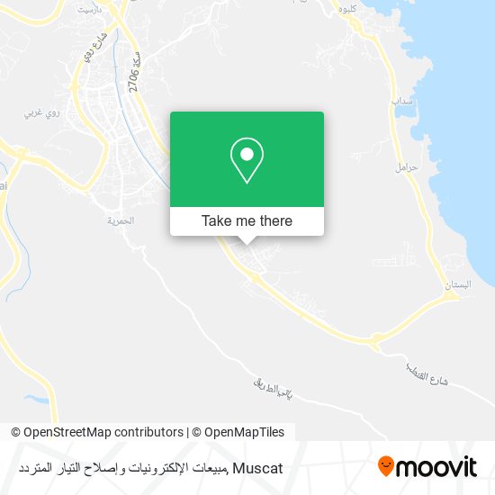 مبيعات الإلكترونيات وإصلاح التيار المتردد map