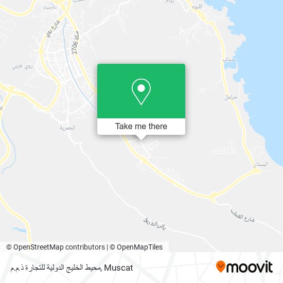 محيط الخليج الدولية للتجارة ذ.م.م map