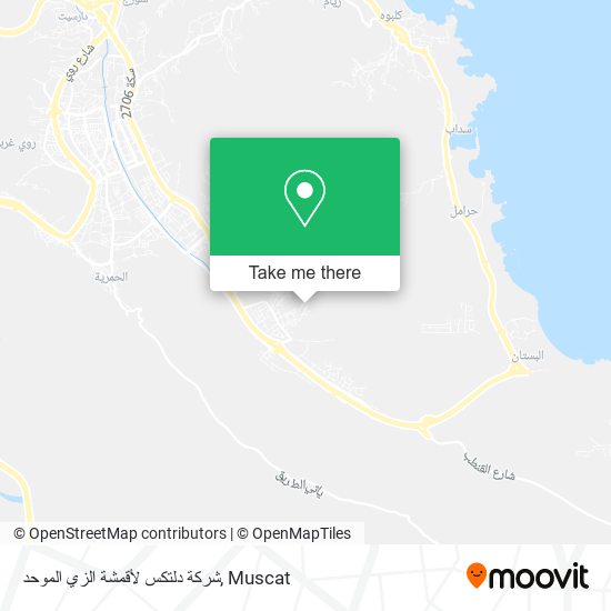 شركة دلتكس لأقمشة الزي الموحد map