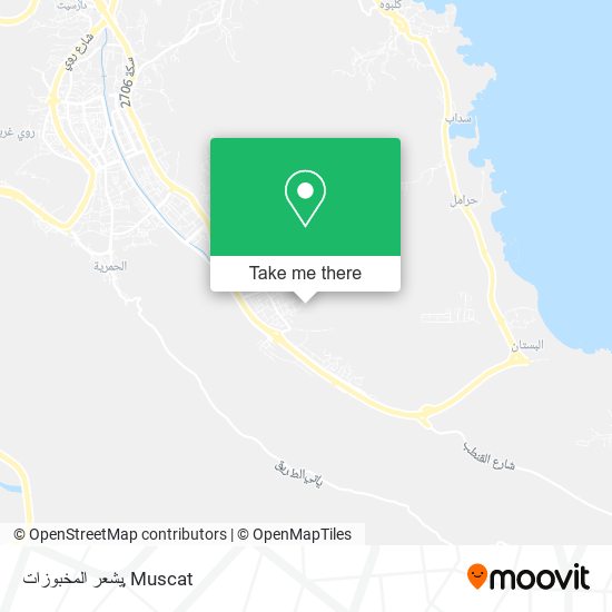 يشعر المخبوزات map