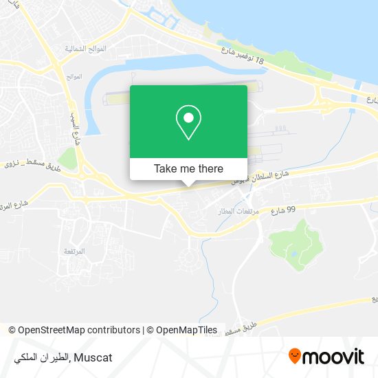 الطيران الملكي map