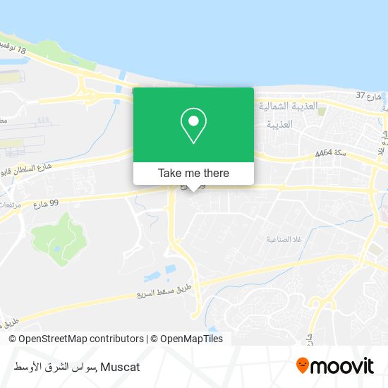 سواس الشرق الأوسط map