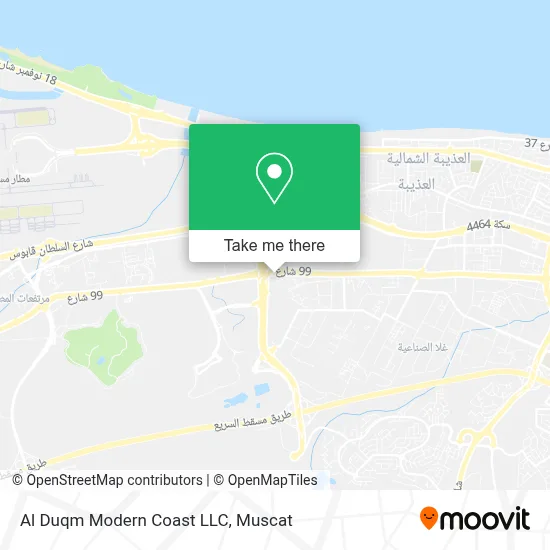 Al Duqm Modern Coast LLC map