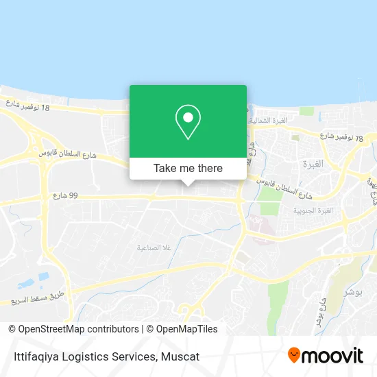 Ittifaqiya Logistics Services map