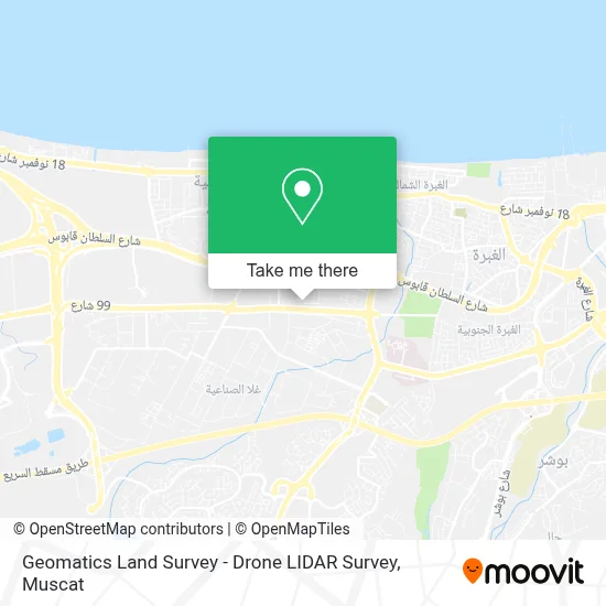 Geomatics Land Survey - Drone LIDAR Survey map