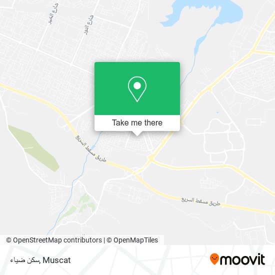 سكن ضياء map