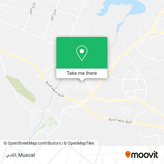الكندي map
