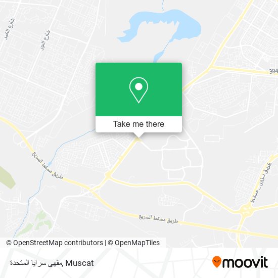 مقهى سرايا المتحدة map