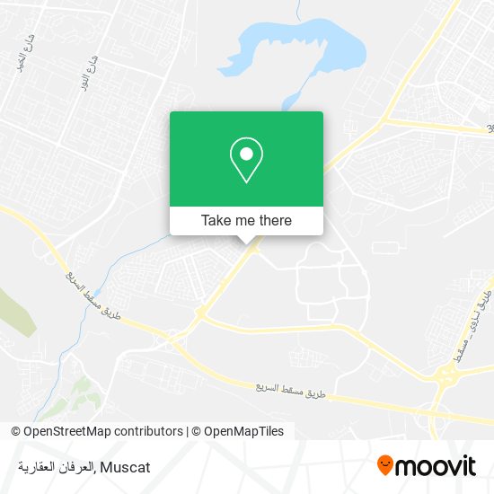 العرفان العقارية map