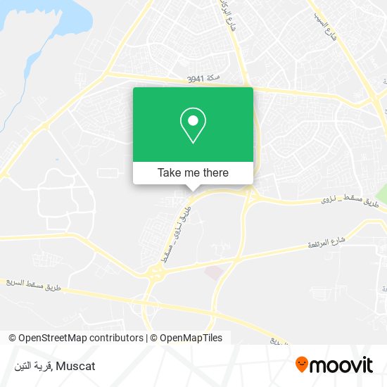 قرية التين map