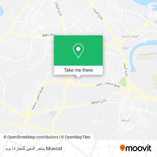 متجر الدجى للتجارة ذ.م.م map