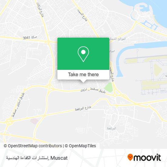 إستشارات الكفاءة الهندسية map