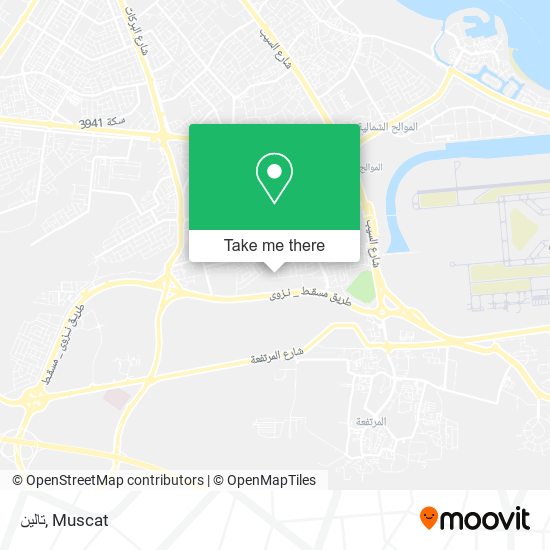 تالين map