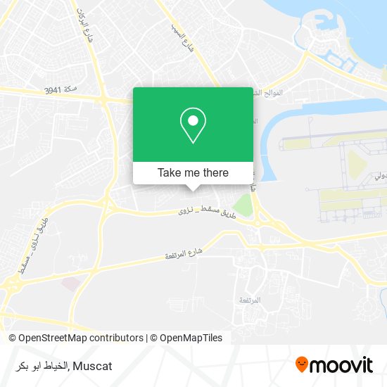 الخياط ابو بكر map