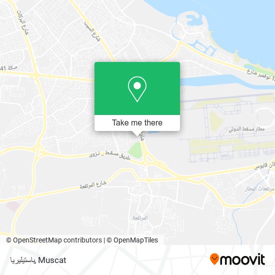 باستيليريا map
