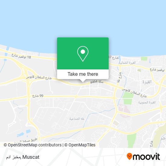 مخبز ادم map