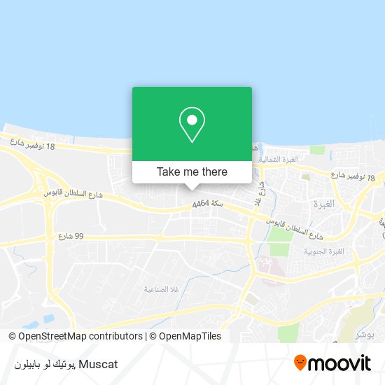 بوتيك لو بابيلون map