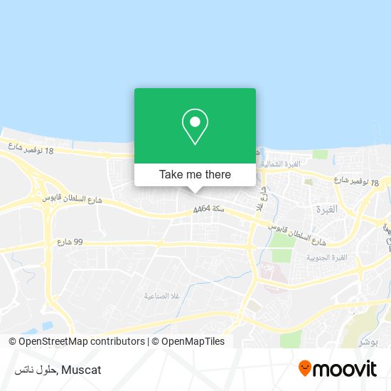 حلول ناتس map