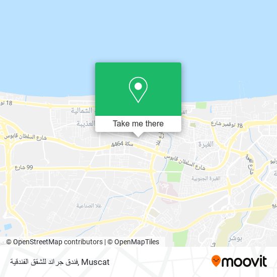 فندق جراند للشقق الفندقية map