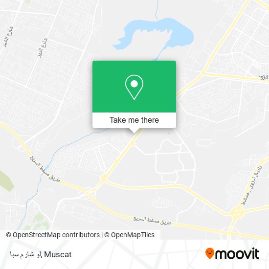 لو شارم سبا map