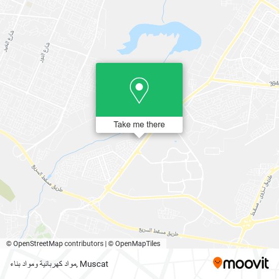 مواد كهربائية ومواد بناء map