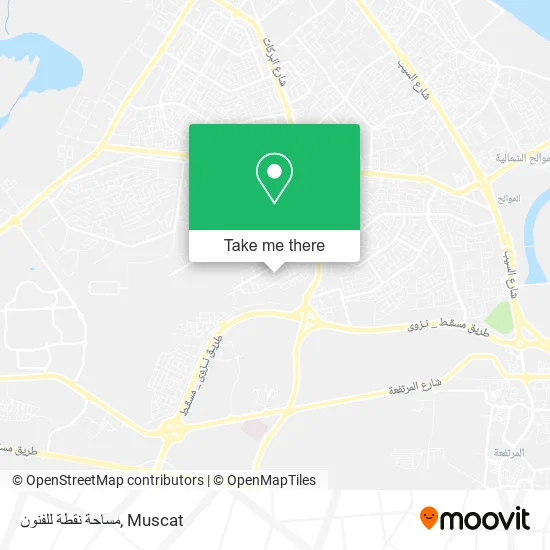 مساحة نقطة للفنون map