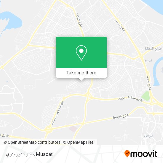 مخبز تندور يدوي map