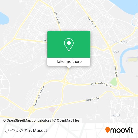 مركز الأمل النسائي map