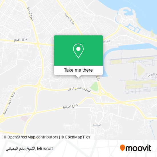 الشيخ مانع اليحيائي map