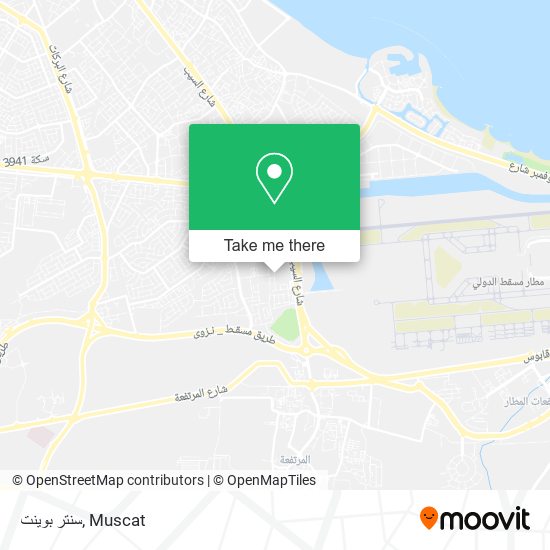 سنتر بوينت map