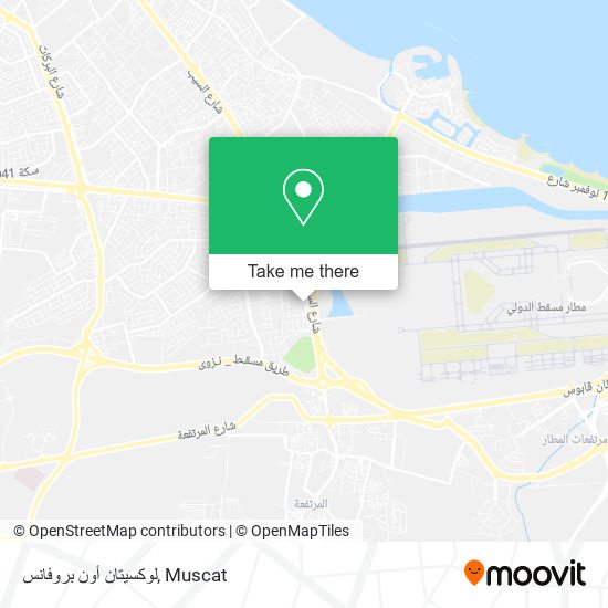 لوكسيتان أون بروفانس map