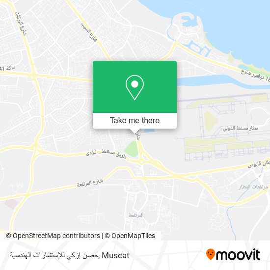 حصن إزكي للإستشارات الهندسية map
