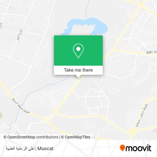 أعلى الرعاية الطبية map