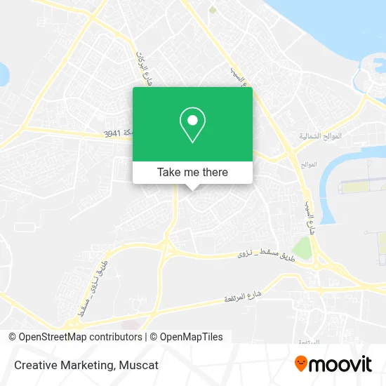 Creative Marketing map